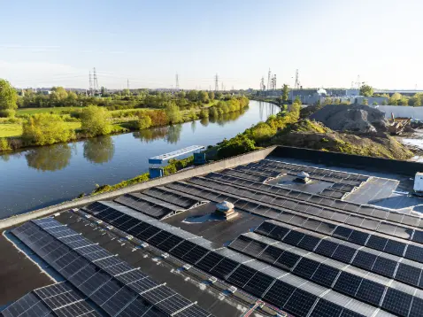 Zonnepanelen voor kmo en industrie